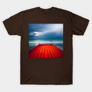 Minimalist Beach Landscape T-Shirt